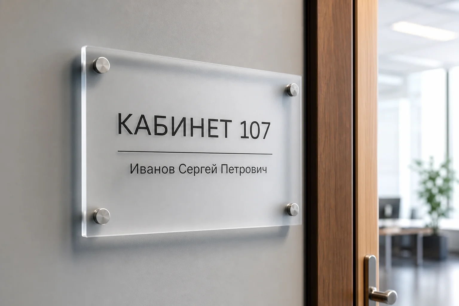 Изготовление табличек в Минске